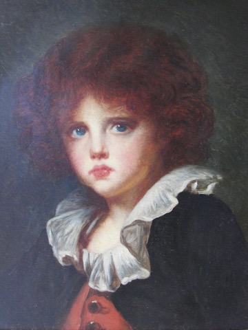 Jean-Baptiste Greuze (After) Boy in Red Waistcost